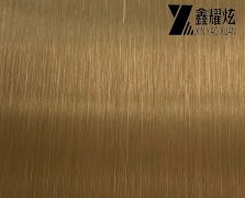 Yx7832 緞紋青銅金不銹鋼